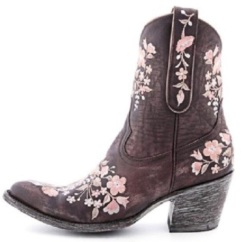 Old Gringo Floral Sora Cowboy Boots size 5